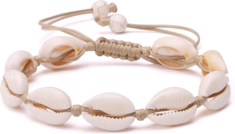 Natural Seashell Surfer Anklet Beach Foot Jewelry