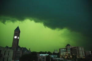 The Sky in South Dakota Turns Green. View Pictures of the Unusual Weather Event